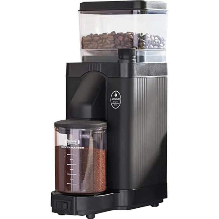 Moccamaster KM5 Kaffeemühle, Matt Black – Bild 1