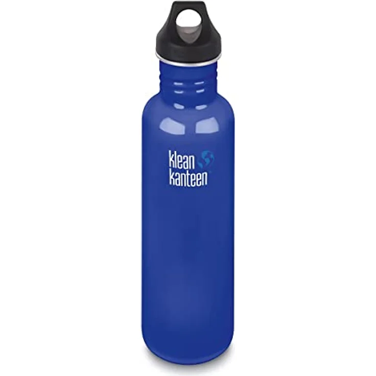 Klean Kanteen Classic - 800ml Edelstahlflasche mit Loop Cap CW – Bild 2