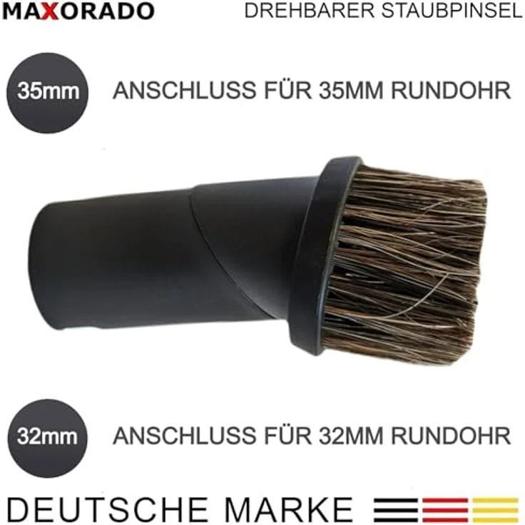 Maxorado Ersatzteile kompatibel mit Hyla Bürste Staubsauger EST Defender GST NST TOP Zubehör Aufsatz Düse (3in1 Set Fugendüse/Möbelpinsel) – Bild 5