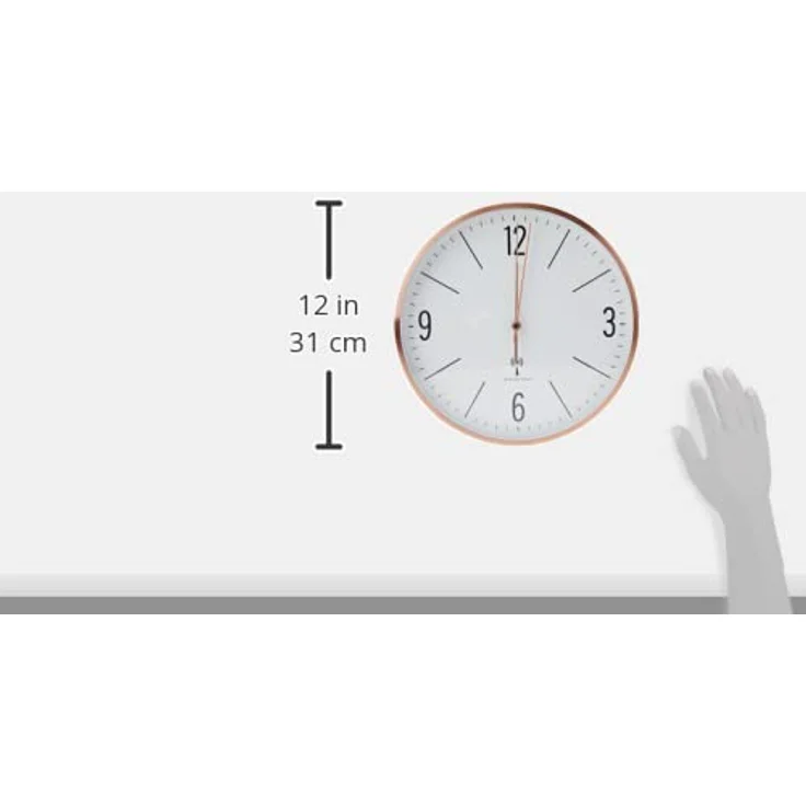 TFA, Wanduhr, Brokus (30 cm) – Bild 2