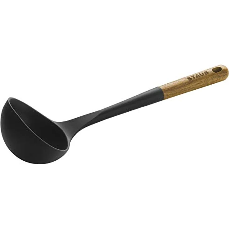 STAUB 40503-104 Schöpfkelle Akazienholz, 31 cm, schwarz - Preisvergleich – Bild 1