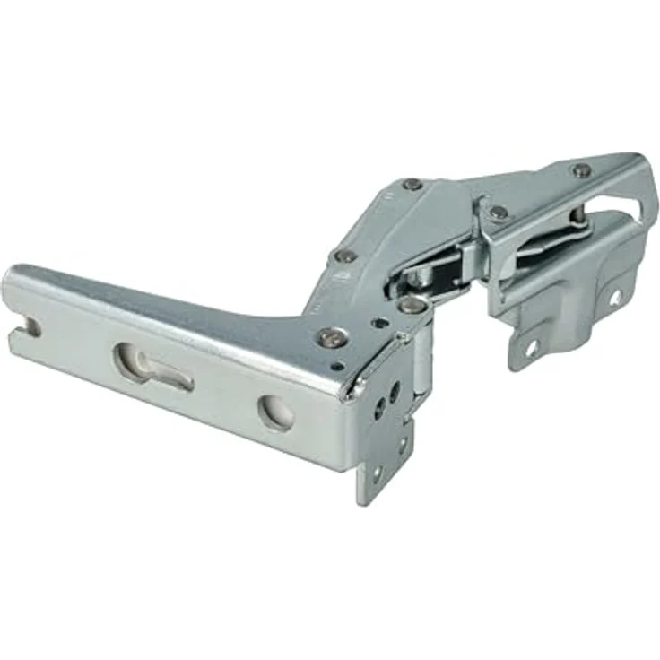 Vhbw 2x Türscharnier Ersatz für Hettich 5 3306 5.0 3702 - Hochwertiges Reparatur-Set aus verzinktem Stahl, silber, inkl. Befestigungsmaterial – Bild 9