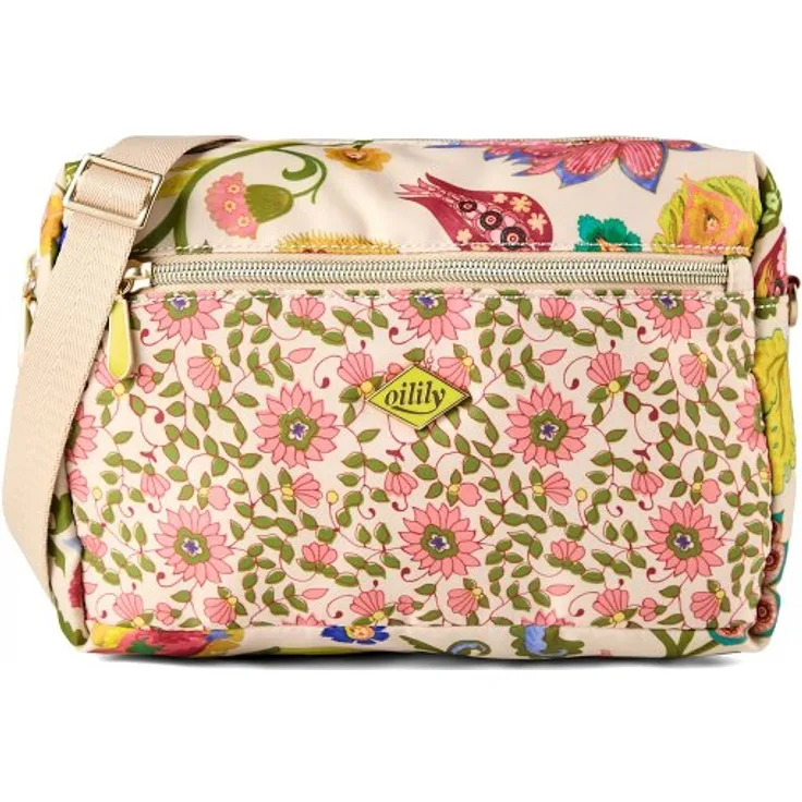 Oilily Sapphire Chintz Umhängetasche, 24 cm, gelb, aus 100% Polyester