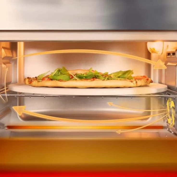Cecotec 03818 Kleinbackofen, 1500 W, 26 L mit Ober- und Unterhitze sowie Heißluft, schwarz – Bild 7