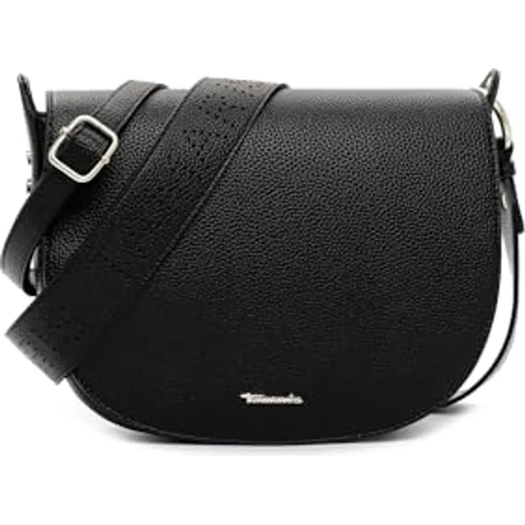 Tamaris TAS Kiri Umhängetasche, 25 cm x 8 cm x 20 cm, schwarz, 100% Polyurethan – Bild 1