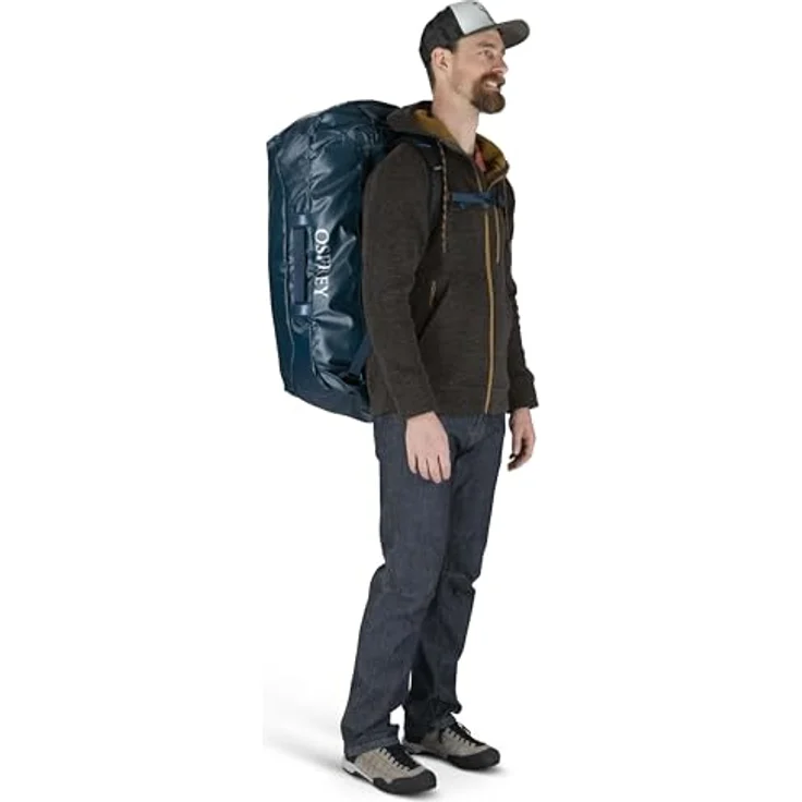 Osprey Transporter 120 Reisetasche, 82 cm, grau, 100% Polyester, strapazierfähig – Bild 11
