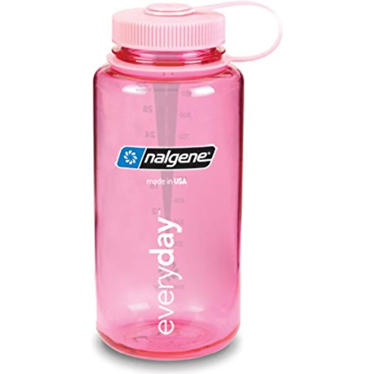Nalgene Uni Wide Mouth 1L Trinkflasche, Grau, 1 – Bild 8