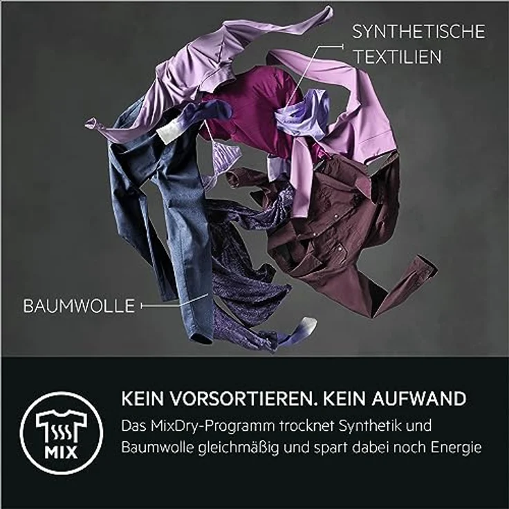 AEG TR7T60680 Wärmepumpentrockner / Serie 7000 mit SensiDry / 8,0 kg / A+++ / Mengenautomatik / Knitterschutz / Kindersicherung / Schontrommel / Startzeitvorwahl – Bild 5