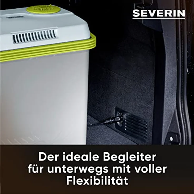 Severin TKB 2925 Thermoelektrische Kühlbox Grau-Grün – Bild 3