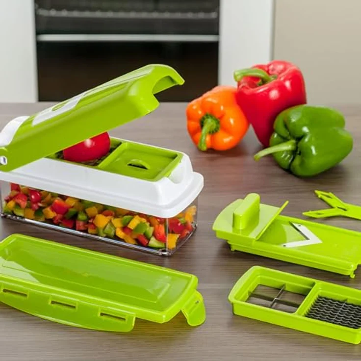 Nicer Dicer Smart, Set 6-tlg. : Rot – Bild 6