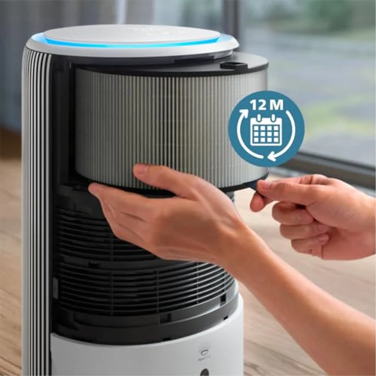 Philips FY3400/30 HEPA NanoProtect Ersatzfilter für 2-in-1-Luftreiniger/-befeuchter PureProtect 3400 Series, 99,97% Partikelfiltration, bis zu 1 Jahr verwendbar, 1 Stück – Bild 4