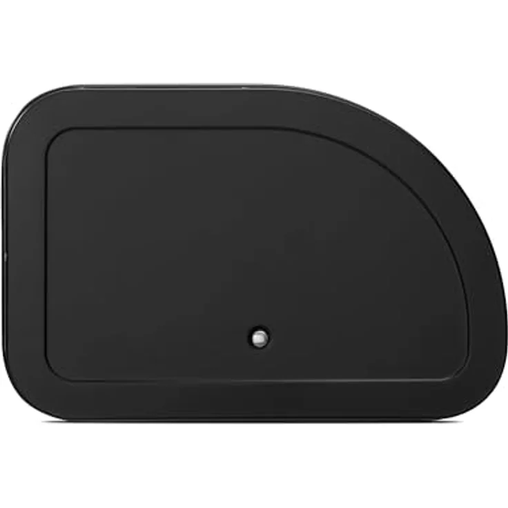 Brabantia Rollbrotkasten, große Aufbewahrungsbox für Brot, Bagels und Brötchen, platzsparendes Küchendesign mit flachem Deckel, langlebiger Stahl, mattschwarz – Bild 4