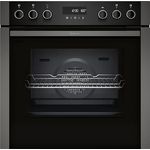 Neff N 50 Einbau-Herd 60 x 60 cm Pyrolyse und EasyClean, Graphite-Grey E2ACH7AG4