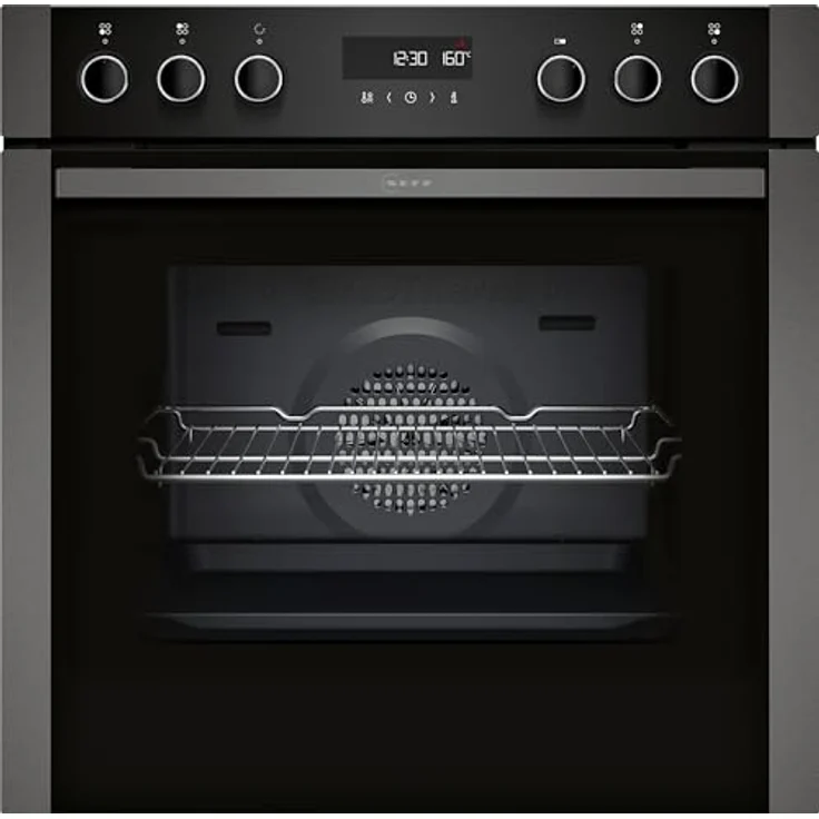 Neff N 50 Einbau-Herd 60 x 60 cm Pyrolyse und EasyClean, Graphite-Grey E2ACH7AG4 – Bild 1