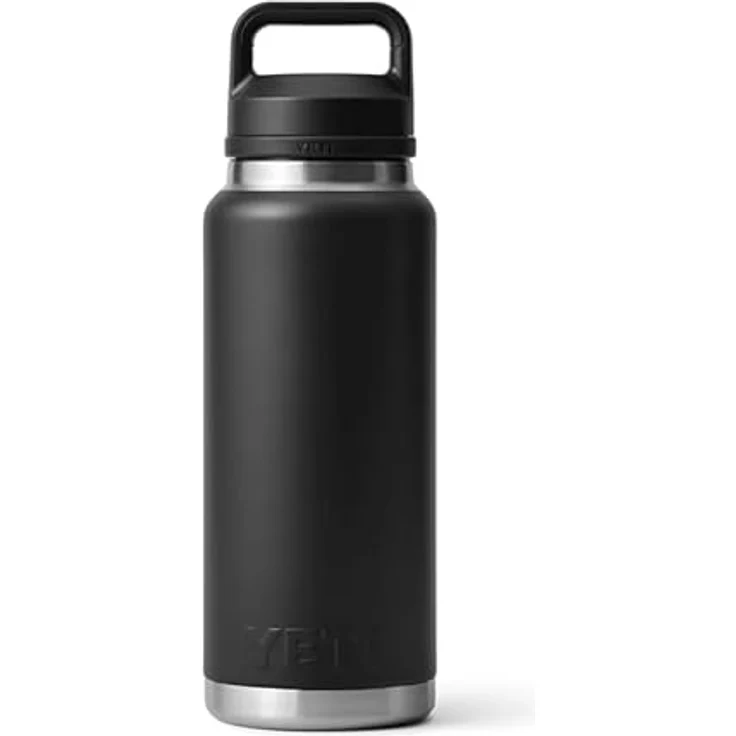 YETI Rambler Flasche Mit Chug-verschluss, Black, 36 oz (1065 ml) - 100% leak-proof, 18/8 stainless steel, Dishwasher-safe – Bild 5