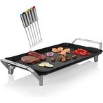 XL Teppanyaki große Grillplatte 26x46cm für 4-6 Personen - 2500Watt - Preisvergleich