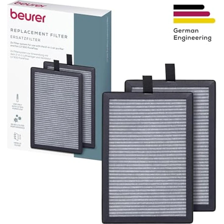 BEURER HEPA-Filter LV 500, 3-schichtiges Filtersystem für frische Luft, ideal für Allergiker – Bild 5