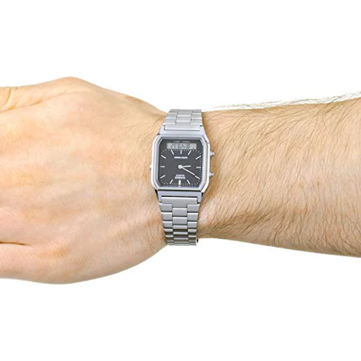 Casio Herren Armbanduhr AQ 230A 1DMQYES, analog, digital – Bild 3