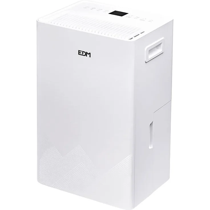 EDM 07424, Tragbarer Luftentfeuchter mit Wi-Fi, 20 l/Tag, 360 W, Zeitschaltuhr und Nachtbetrieb