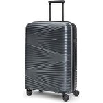 Pactastic Collection 02 Ultraleicht Hartschalen Check-in Koffer | Mittelgroßer Trolley 45 x 25 x 67 cm / 62 Liter/nur 3.080 Gramm, Polypropylen Material | 4 Doppelrollen & TSA-Schloss