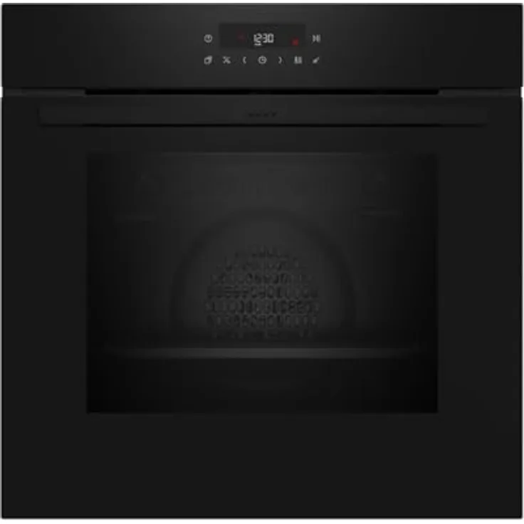 Neff Einbaubackofen B2CCJ7HK0 mit CircoTherm, 60 x 60 cm, Schwarz, N 30