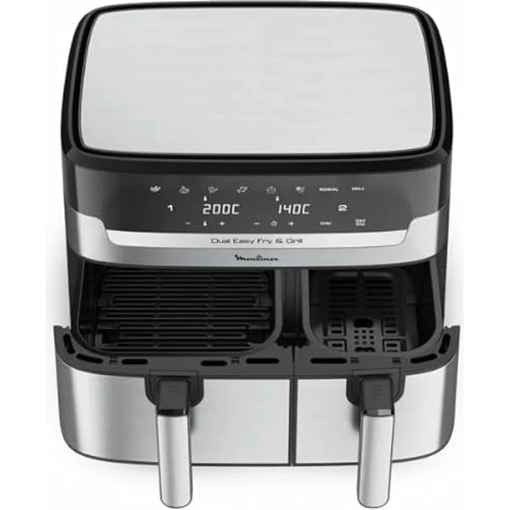 Moulinex Dual Easy Braten & Grillen YY5233FB, Fritteuse mit Brat- und Grillfunktion – Bild 2
