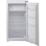 TELEFUNKEN EKG102S147E Einbaukühlschrank mit 4-Sterne-Gefrierfach | 102cm Nische | Schlepptür-Technik | 139 Liter Nutzinhalt | Temperaturregelung | Weiß