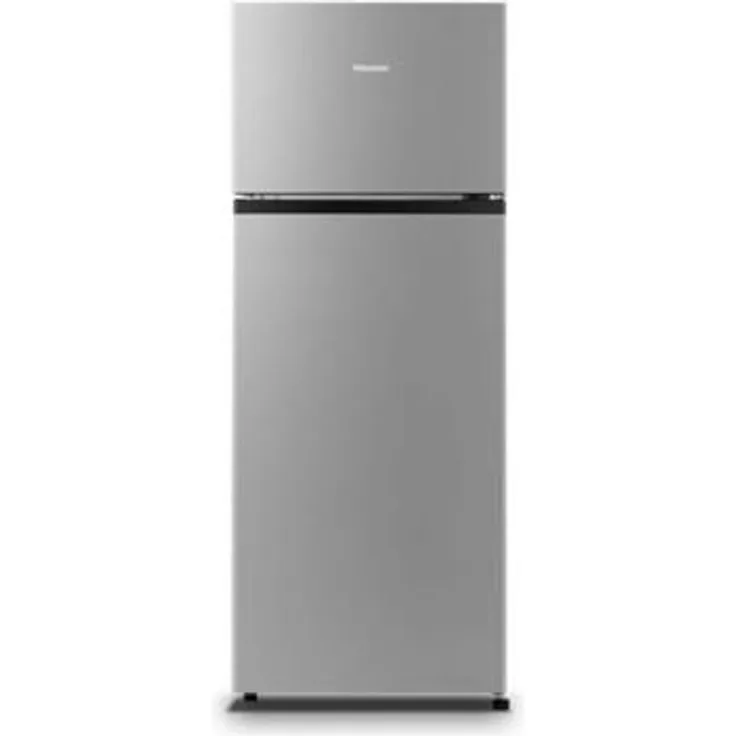 Hisense RT267D4ADE, Kühl- und Gefrierkombination, freistehend, 228 LT, Energieeffizienz E, silber