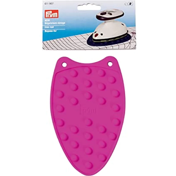 Prym pink Bügeleisen-Ablage Mini, Silikon, 7 x 5 x 3 cm – Bild 2