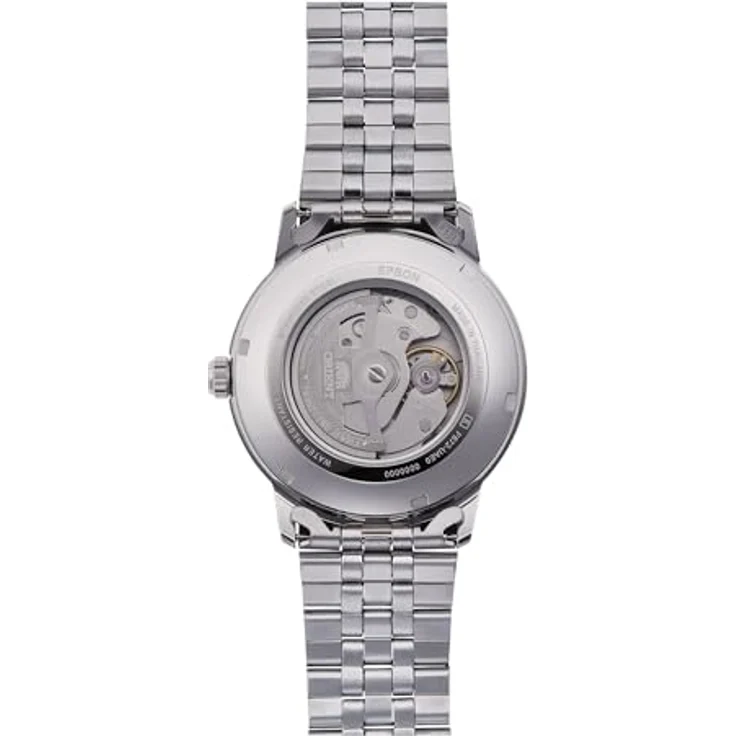 Orient RA-AC0F02S10B, Lässige Herrenuhr mit 42 mm Edelstahlgehäuse, grauem Armband und mechanischem Kaliber F6722 – Bild 5