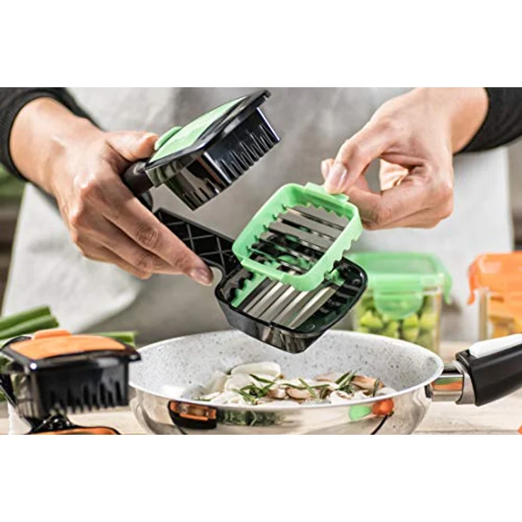 Nicer Dicer DIR10 QUICK Lösung für frische und saubere Schnitte in wenigen Sekunden – bekannt aus dem TV – Bild 21