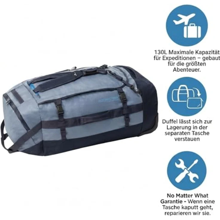 Eagle Creek Cargo Hauler 2 Rollen Reisetasche, 86 cm, 100% Polyester, blau – Bild 5