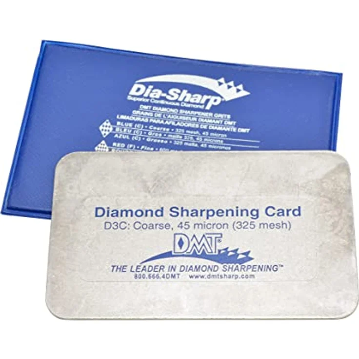 DMT Dia-Sharp-Schärfkarte, Kreditkartengröße 7,62 cm, 3-teiliges Set, extrafein, fein und grob, D3EFC – Bild 4