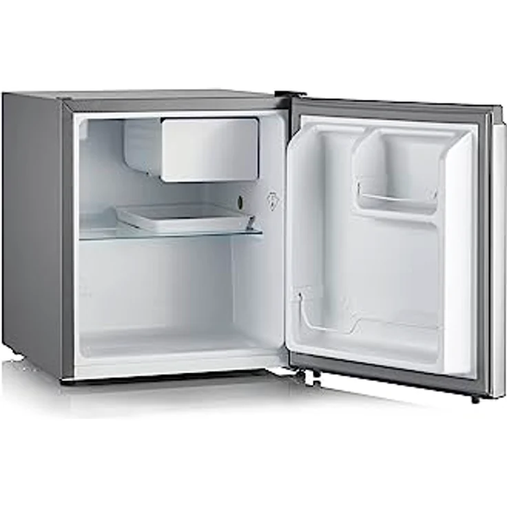 SEVERIN Mini Kühlschrank KB 8878, Kühlbox mit Kältefach, energiesparend, 45 L Nutzinhalt, Inox Look – Bild 5
