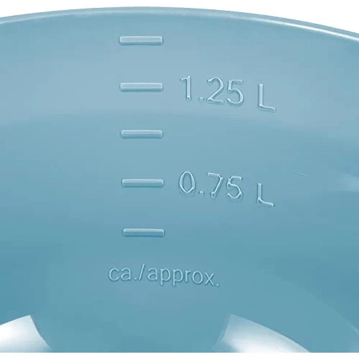 keeeper Universal-Schüssel mit Ausguss, Rund, 1,5 l, Ø 20 cm, Björk, Nordic Blue – Bild 4