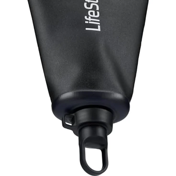 LifeStraw Peak Series Kompakter Schwerkraft-Wasserbeutel mit Wasserfilter, 3 L, grau, BPA-frei, 2000 L Filterlebensdauer – Bild 4