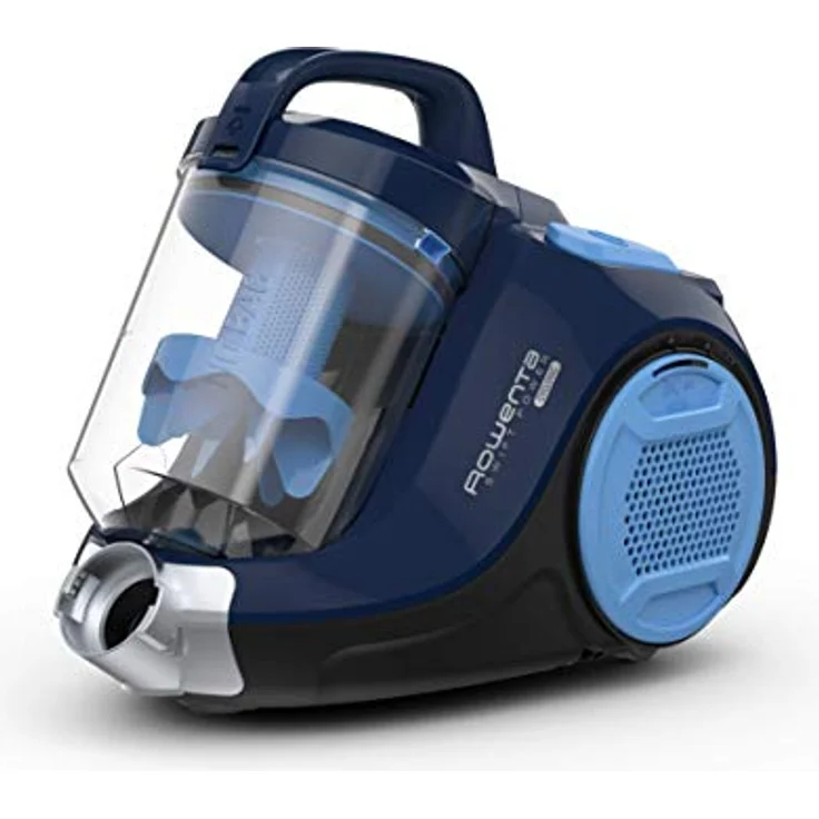 Rowenta Swift Power Cyclonic Home & Car Staubsauger ohne Beutel, kompakt, 99.98% Filtration, Zyklon-Technologie, Blau – Bild 2