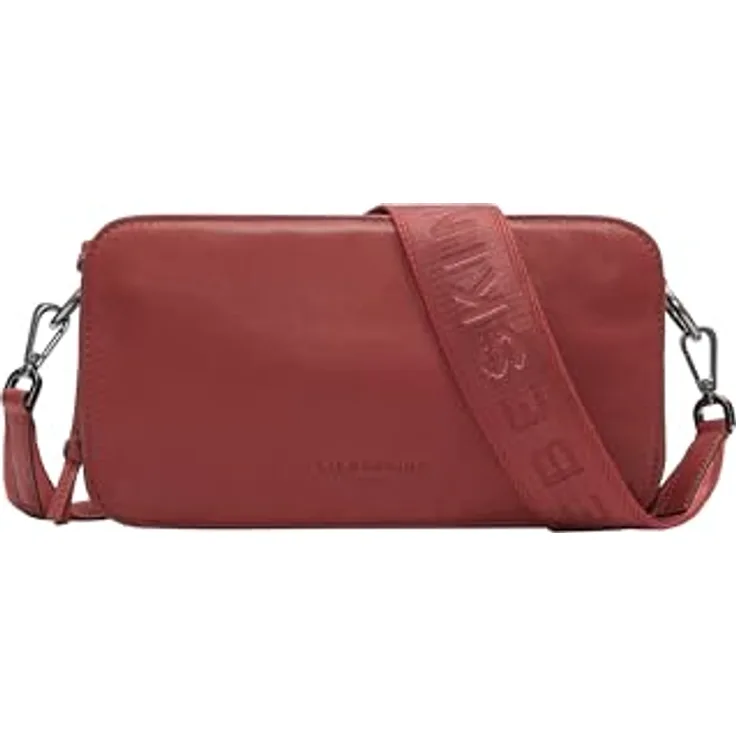 Liebeskind Clarice Umhängetasche, 27 cm, aus 100% Leder, rot