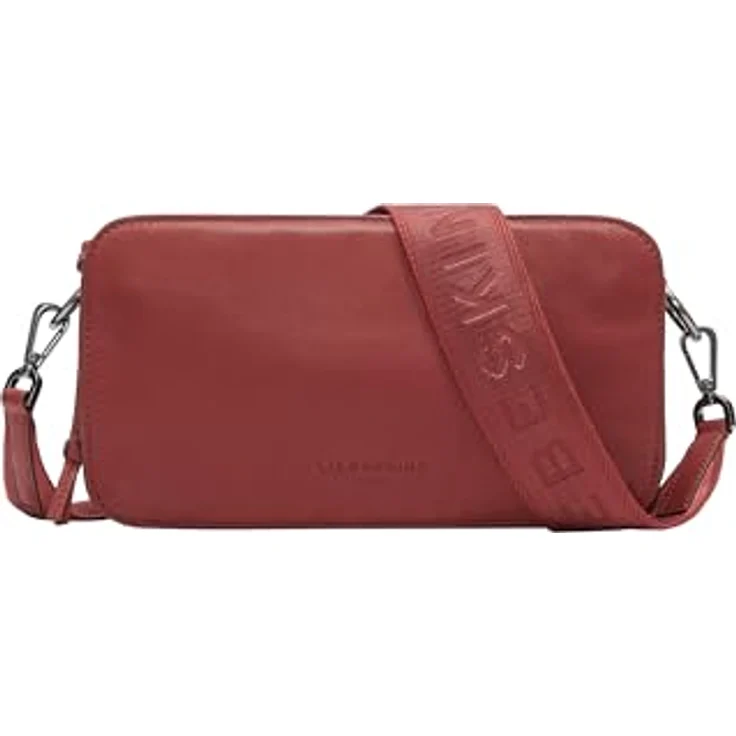 Liebeskind Clarice Umhängetasche, 27 cm, aus 100% Leder, rot – Bild 1