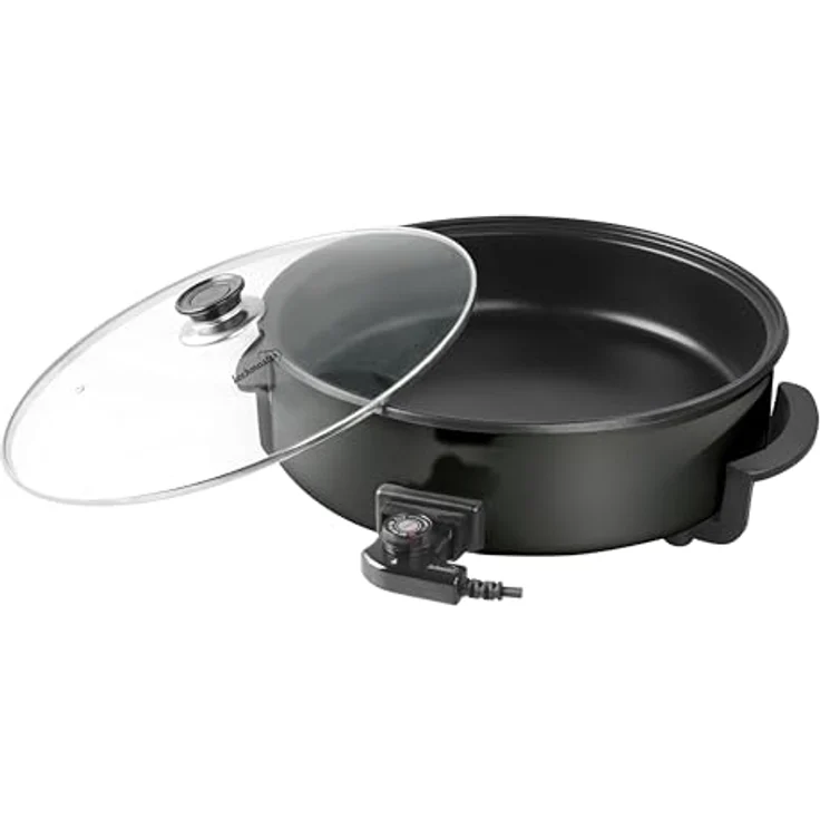 KOCHMASTER Multifunktionale Pizza Pfanne Delux, 42 cm x 13 cm, vielseitig einsetzbar für Backofen und Grill – Bild 5