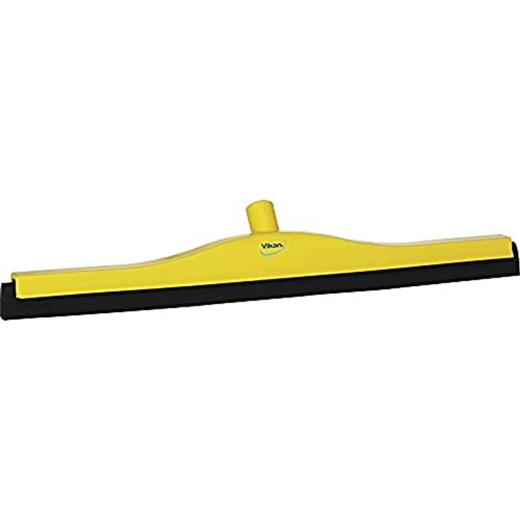 Vikan 77546 Bodenwischer mit Ersatzkassette, gelb, 600mm Länge, 85mm Breite, 115mm Höhe, für effektive Flächenreinigung