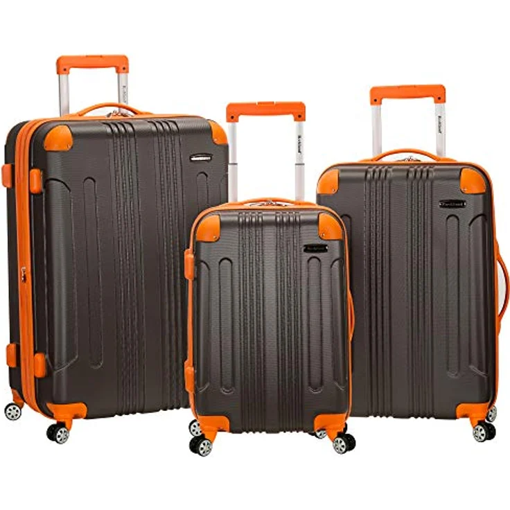 Rockland London Hardside Spinner Rad Gepäck, Dunkelgrau, Carry-On 20-Inch, London Hartschalen-Koffer mit Drehrad – Bild 1