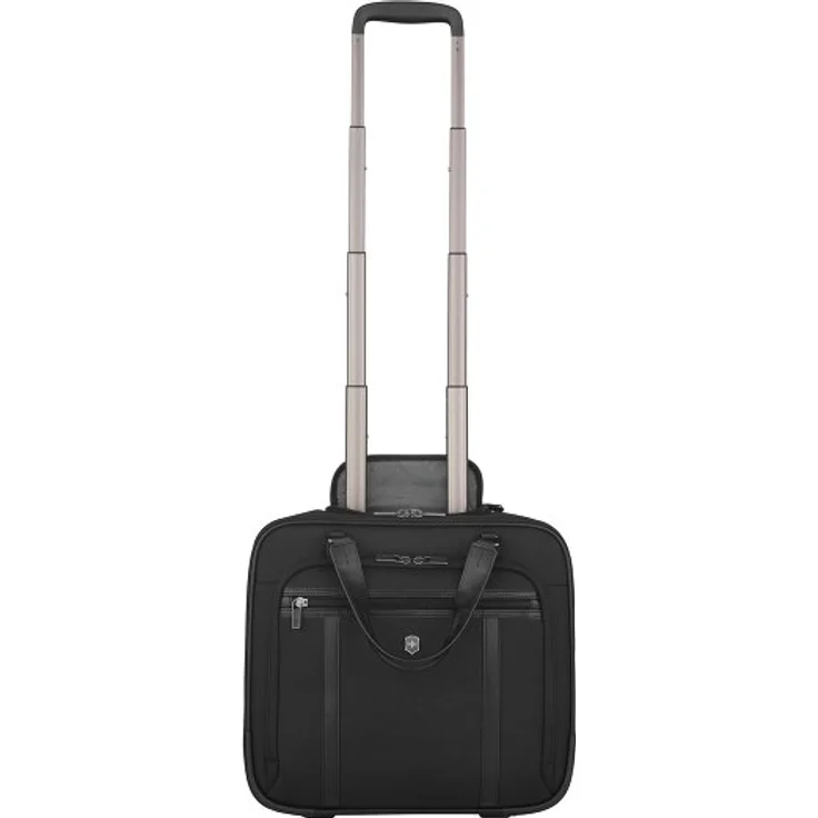 Victorinox Werks Professional 2-Rollen Businesstrolley 38 cm mit Laptopfach, schwarz, 100% Polyamid