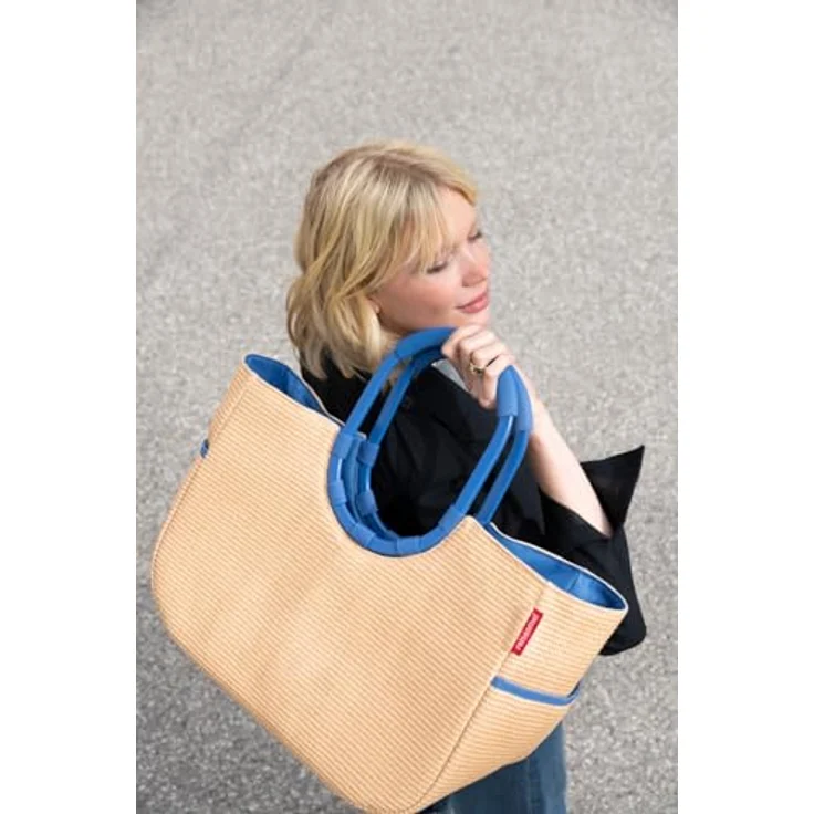 reisenthel Loopshopper L, Frame Shopper Tasche 46 cm, 100% PET, blau – Bild 9