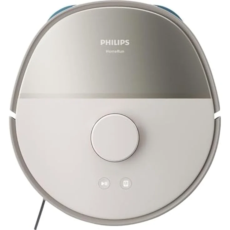 Philips HomeRun 5000 XU5000/20, Staubsauger Roboter mit Saug- und Wischfunktionen, Grau – Bild 2