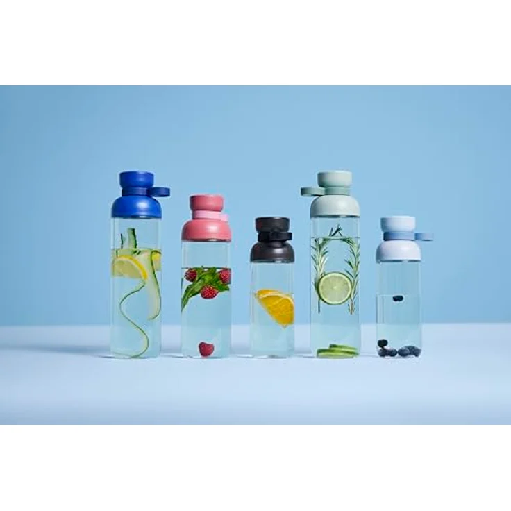 Mepal VITA Trinkflasche, grün und transparent, auslaufsicher, 700 ml, spülmaschinenfest, Ø 7,5 cm – Bild 9