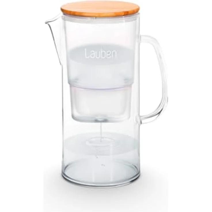 Lauben Glas-Wasserfilterkanne 32GW LBNGWFJ32GW, Wasserfilter – Bild 1