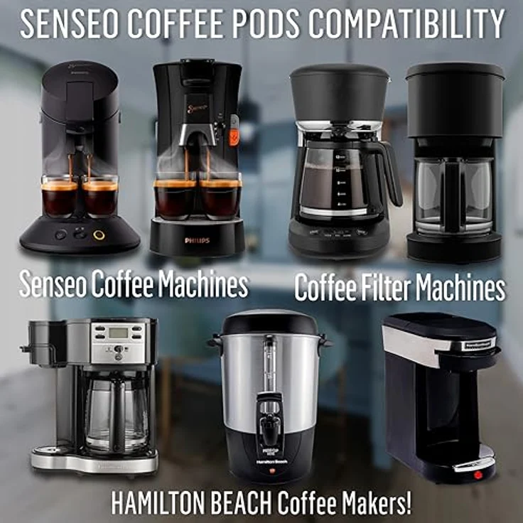 Senseo Kaffeepads Mild Roast, Feiner und Samtweicher Geschmack, Kaffee Pads für Kaffepadmaschinen, 480 Pads – Bild 10