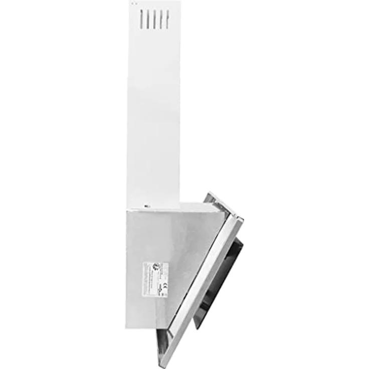 vidaXL Dunstabzugshaube 90 cm, Edelstahl und Hartglas, geräuscharm mit 3 Geschwindigkeitsstufen und LED-Lampen, Silber – Bild 5