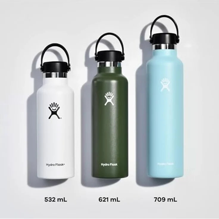 Hydro Flask Trinkflasche Standard Flex Cap, TempShield™-Isolierung, griffige Pulverbeschichtung, 621 ml – Bild 7